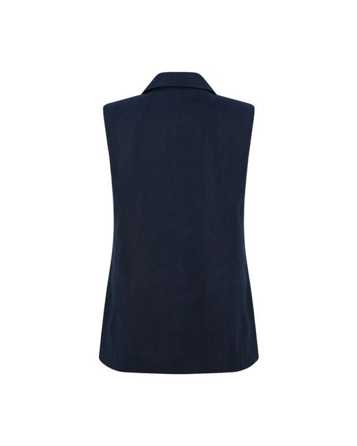 Max Mara Blue Vests