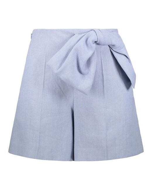 Chloé Blue Short Shorts