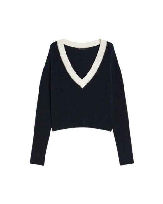 Pennyblack Black V-Neck Knitwear