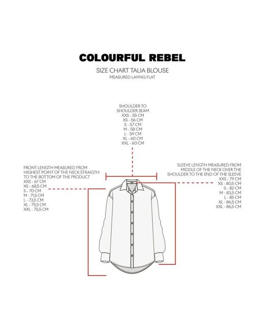 Colourful Rebel Green Knopfleiste Baumwollmischung Bluse