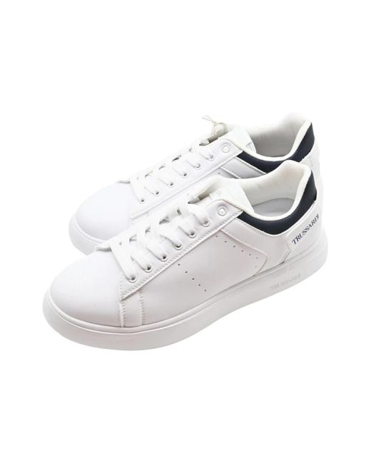 Shoes > sneakers Trussardi pour homme en coloris White