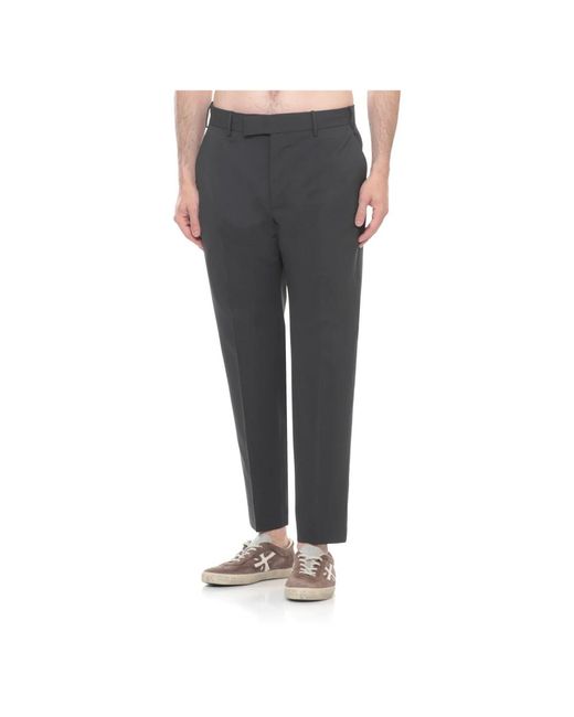 PT Torino Gray Suit Trousers for men