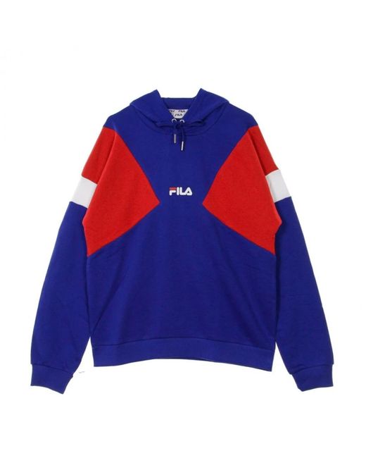 Fila Hoodies & Sweatvesten ,Blauw ,Capuchon in het Blue voor heren