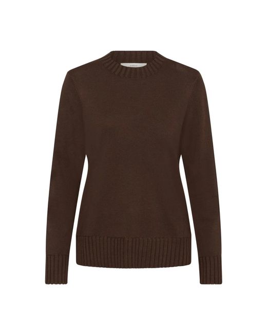 Inwear Round-Neck Knitwear in het Brown