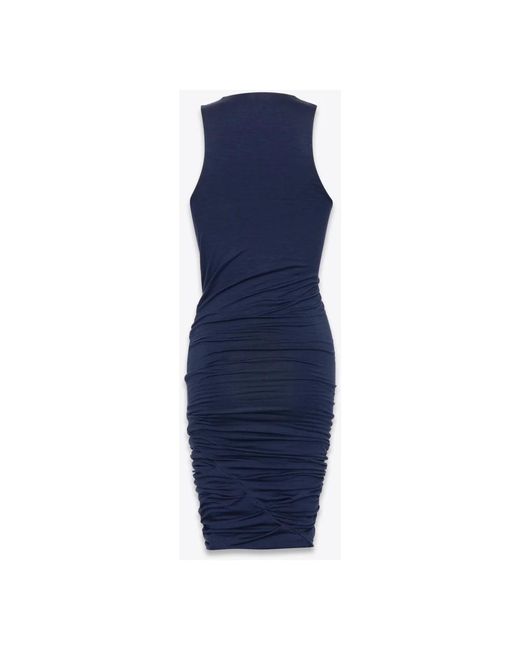 Saint Laurent Blue Short Dresses