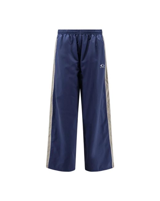 Balenciaga Blue Sweatpants for men