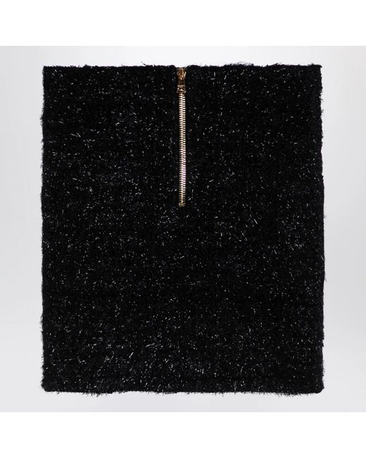 Short Skirts Balmain de color Black