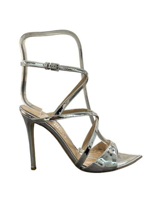High Heel Sandals di Ninalilou in Metallic