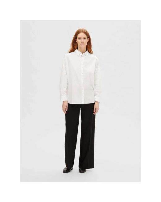 Shirts di SELECTED in White