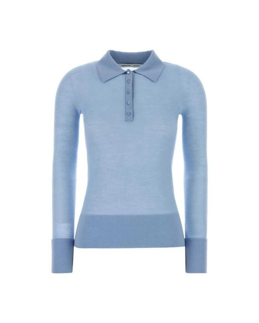 Carven Blue Polo Shirts