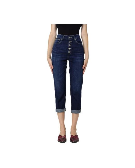 Dondup Blue Cropped Jeans