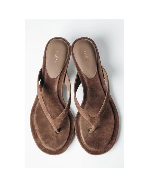 ESTRO Brown Mules
