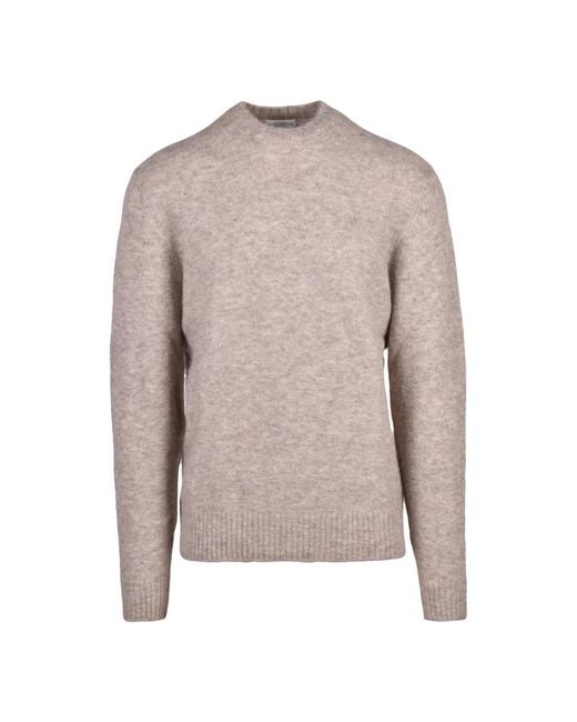 Ballantyne Brown Round-Neck Knitwear for men