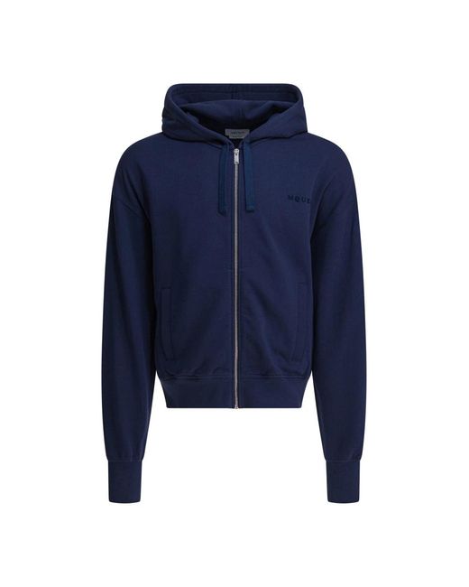 Zip-Throughs Alexander McQueen de hombre de color Blue