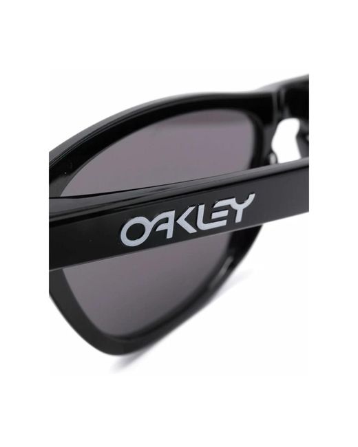 Oakley Schwarze sonnenbrille mit zubehör,schwarze sonnenbrille mit original-etui in Black für Herren