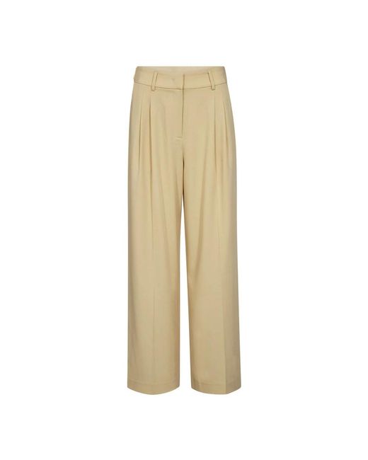 co'couture Natural Cropped Trousers