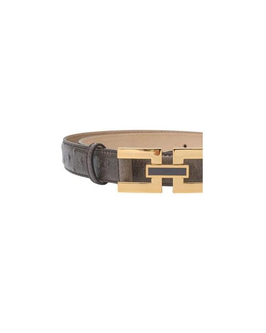 Elisabetta Franchi White Belts