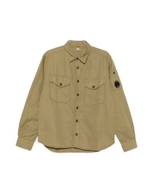 C P Company Green Casual Shirts for men