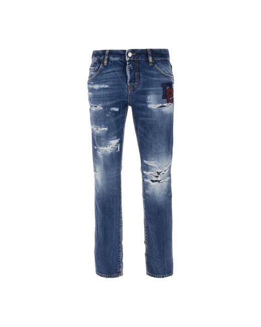 Slim-Fit Jeans DSquared² de color Blue