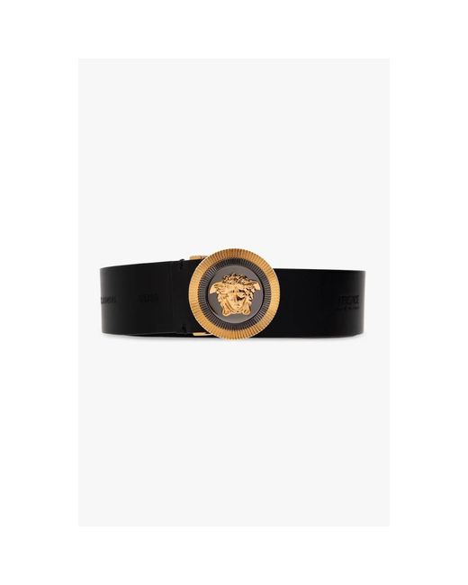 Belts di Versace in Black da Uomo