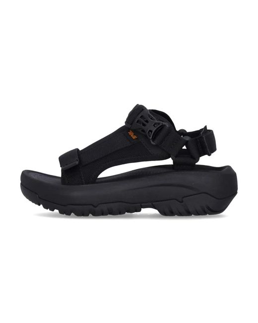 Teva Black Flat Sandals