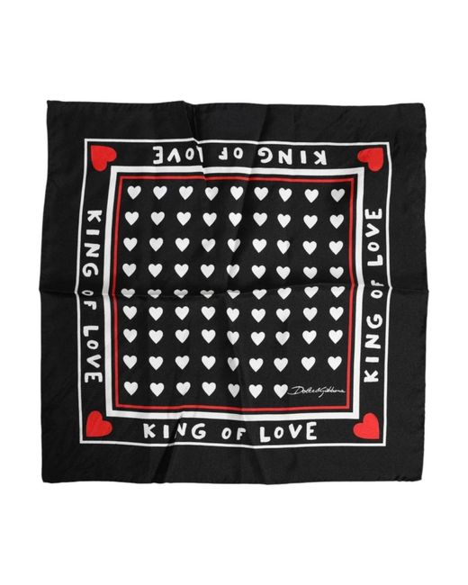 Silky Scarves Dolce & Gabbana pour homme en coloris Black