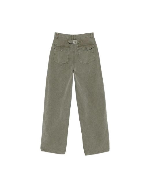 Soeur Gray Wide Jeans
