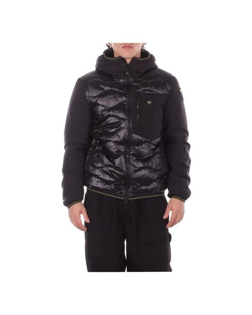 Blauer Black Down Jackets for men