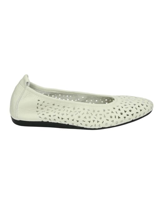 Arche White Ballerina Schuhe Lilly