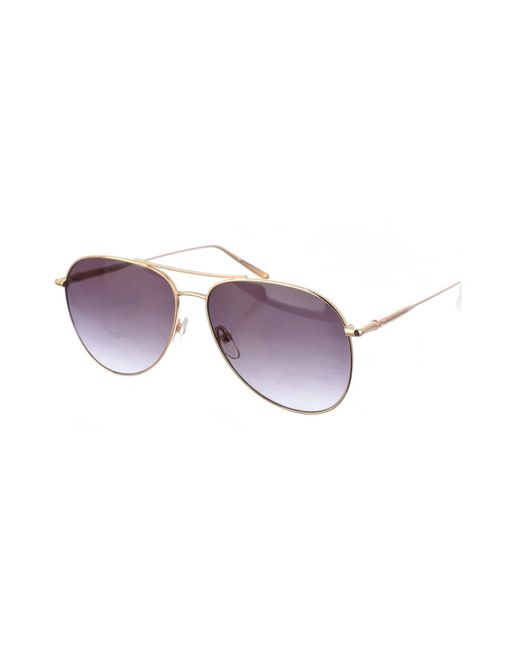 Longchamp Accessoires ,Grijs ,Zonnebril in het Purple