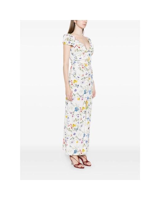 Alice + Olivia White Maxi Dresses