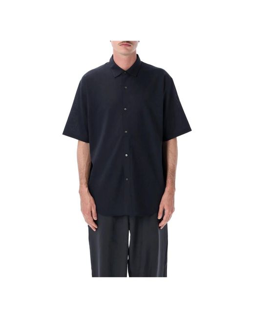 Goldwin Black Short Sleeve Shirts for men