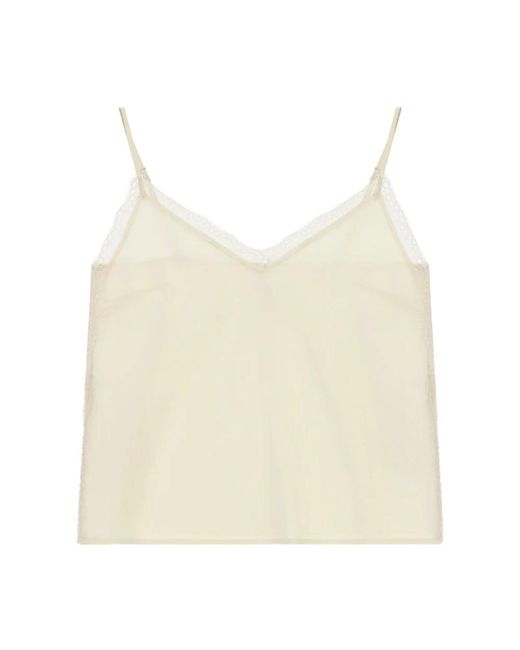 Imperial Natural Sleeveless Tops