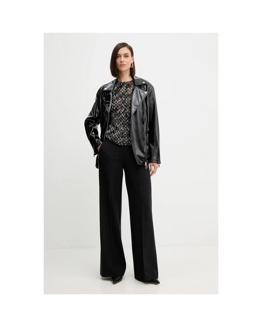 Light Jackets SIMONA CORSELLINI de color Black