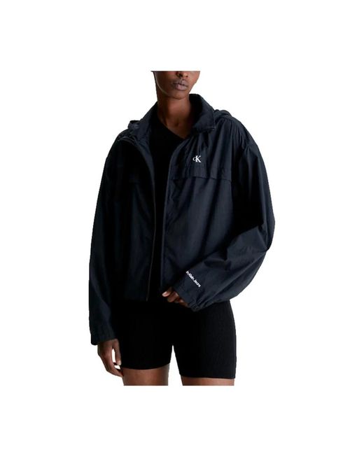 Calvin Klein Black Winter Jackets