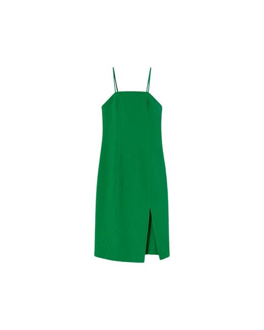 Midi Dresses Thinking Mu en coloris Green