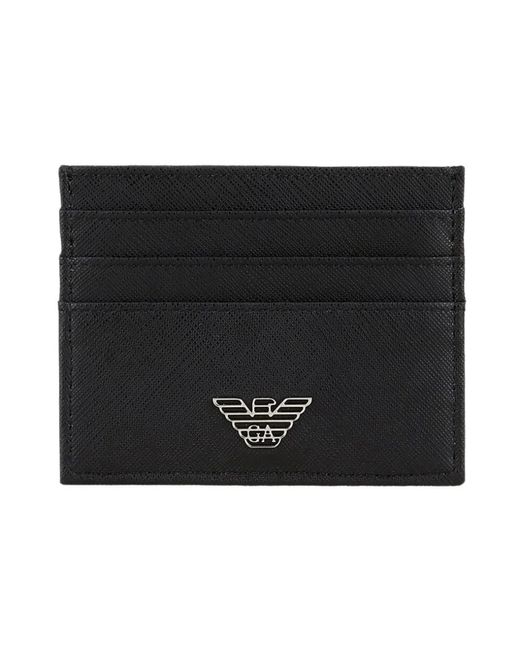 Wallets & Cardholders Emporio Armani de color Black