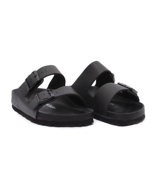 Birkenstock Black Sliders