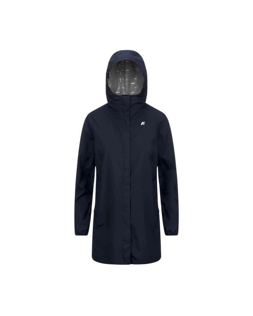 K-Way Blue Rain Jackets