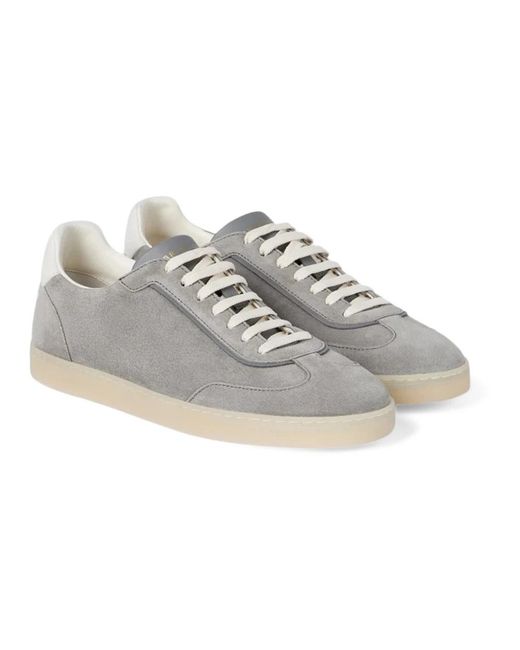Brunello Cucinelli Gray Sneakers for men