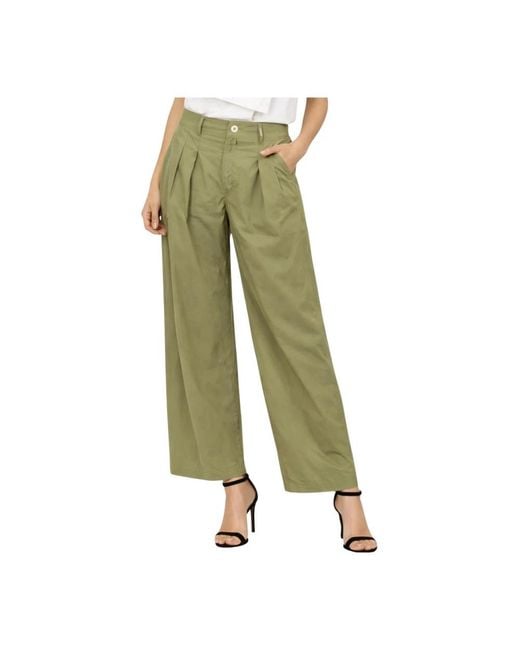 High Green Wide Trousers