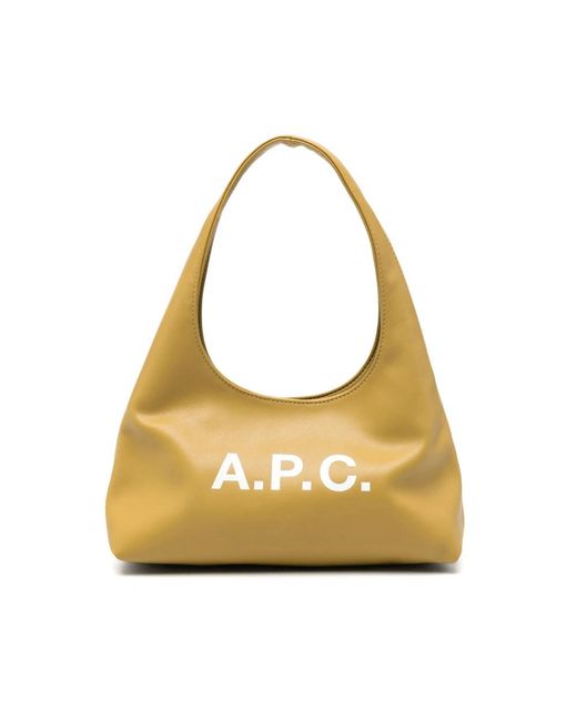 A.P.C. Yellow Shoulder Bags