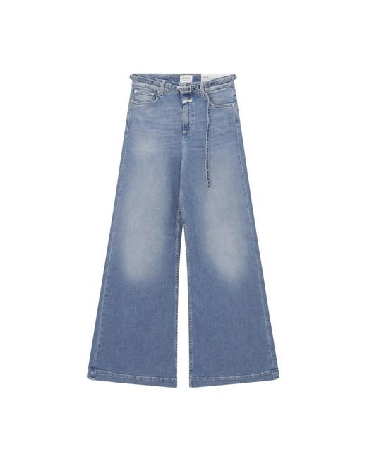 Closed Wide Jeans in het Blue