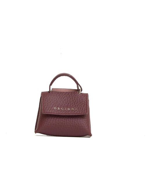 Orciani Purple Mini Sveva Soft Bag Charm