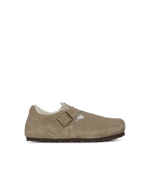 Birkenstock Natural Flat Shoes