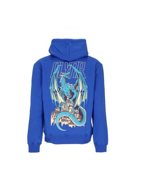 DOLLY NOIRE Blue Hoodies for men