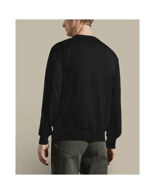 Paul & Shark Black Round-Neck Knitwear for men
