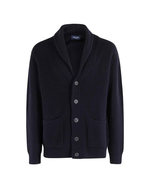 Drumohr Blue Cardigans for men