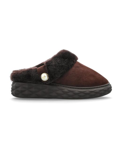 Slippers Jimmy Choo en coloris Brown