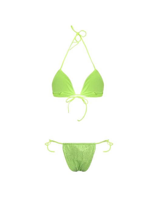 Santa Brands Green Bikinis